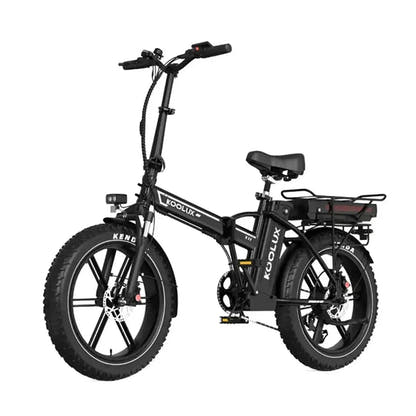 Koolux X11 Foldable Electric Bike Fat Tyre Dual Battery with Suspension up to 45 Km/h