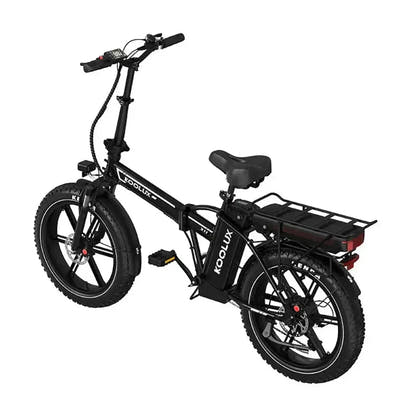 Koolux X11 Foldable Electric Bike Fat Tyre Dual Battery with Suspension up to 45 Km/h