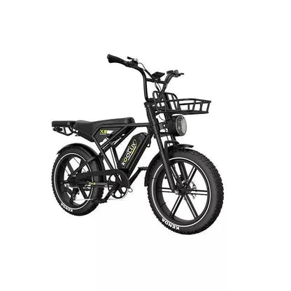 Koolux X11 Foldable Electric Bike Fat Tyre Dual Battery with Suspension up to 45 Km/h