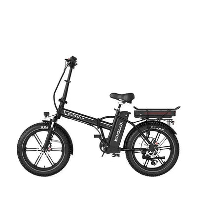 Koolux X11 Foldable Electric Bike Fat Tyre Dual Battery with Suspension up to 45 Km/h