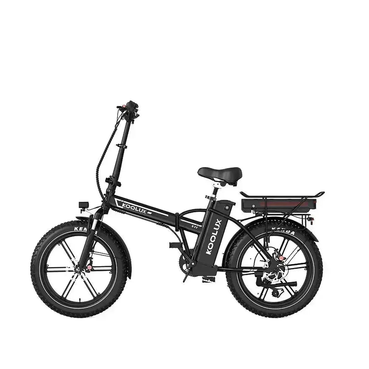 Koolux X11 Foldable Electric Bike Fat Tyre Dual Battery with Suspension up to 45 Km/h