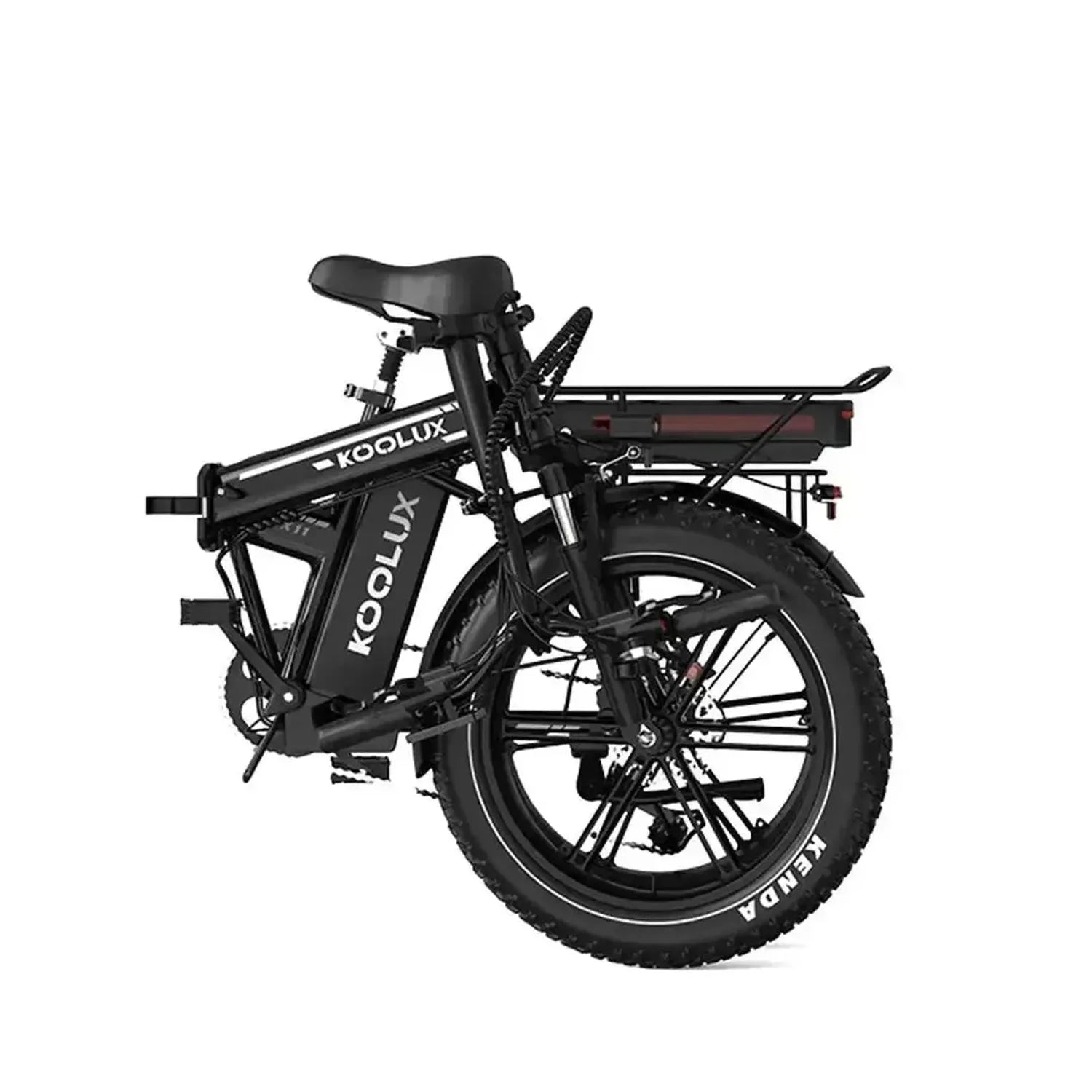 Koolux X11 Foldable Electric Bike Fat Tyre Dual Battery with Suspension up to 45 Km/h