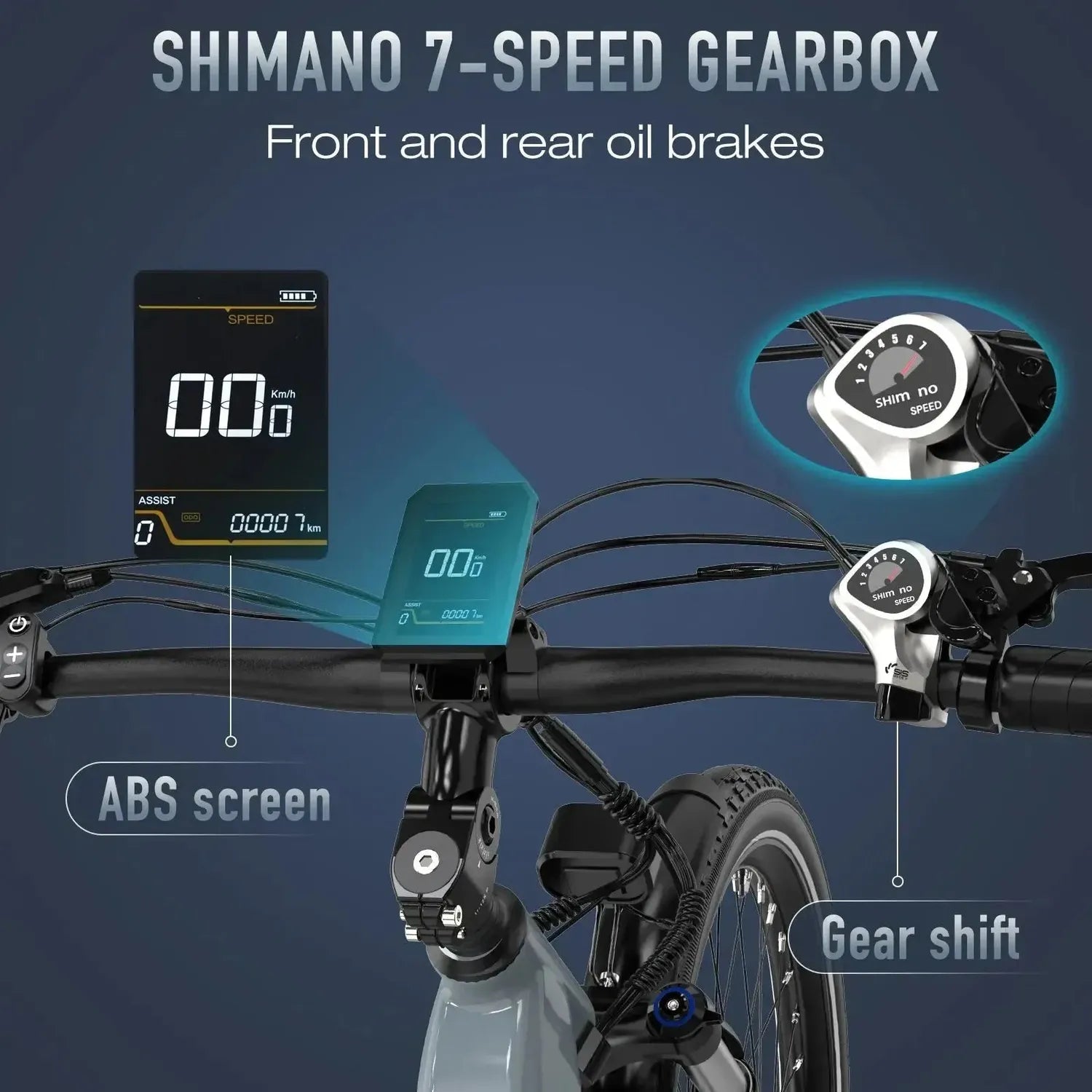 Koolux X2 Electric Bike Long Range Commuter with Suspension and Lights up to 45 Km/h