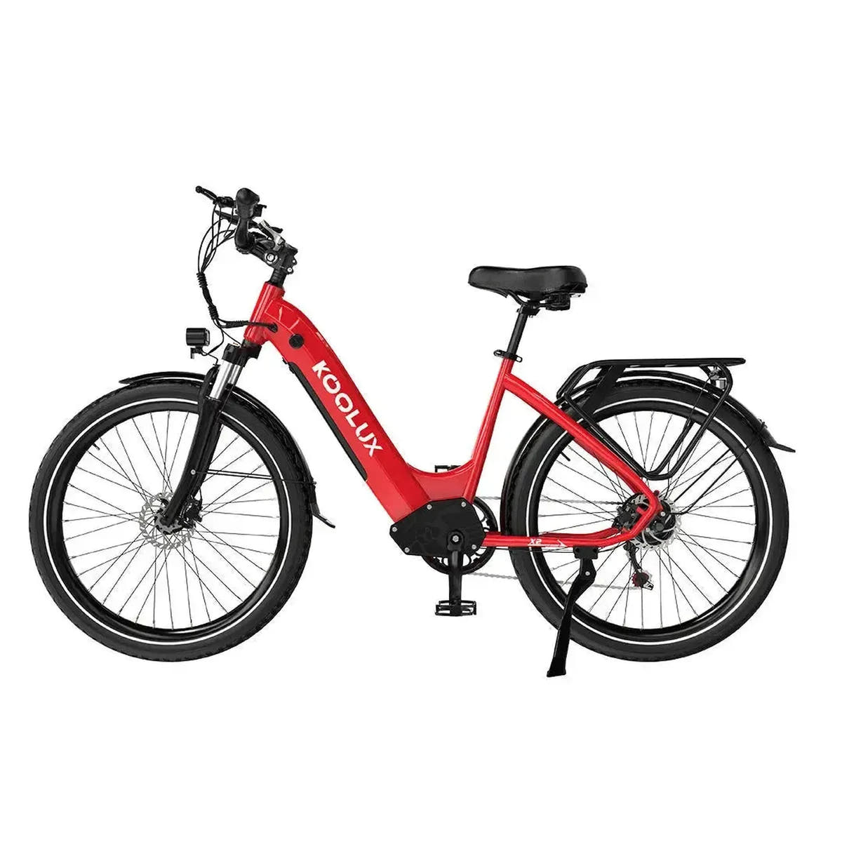 Koolux X2 Electric Bike Long Range Commuter with Suspension and Lights up to 45 Km/h