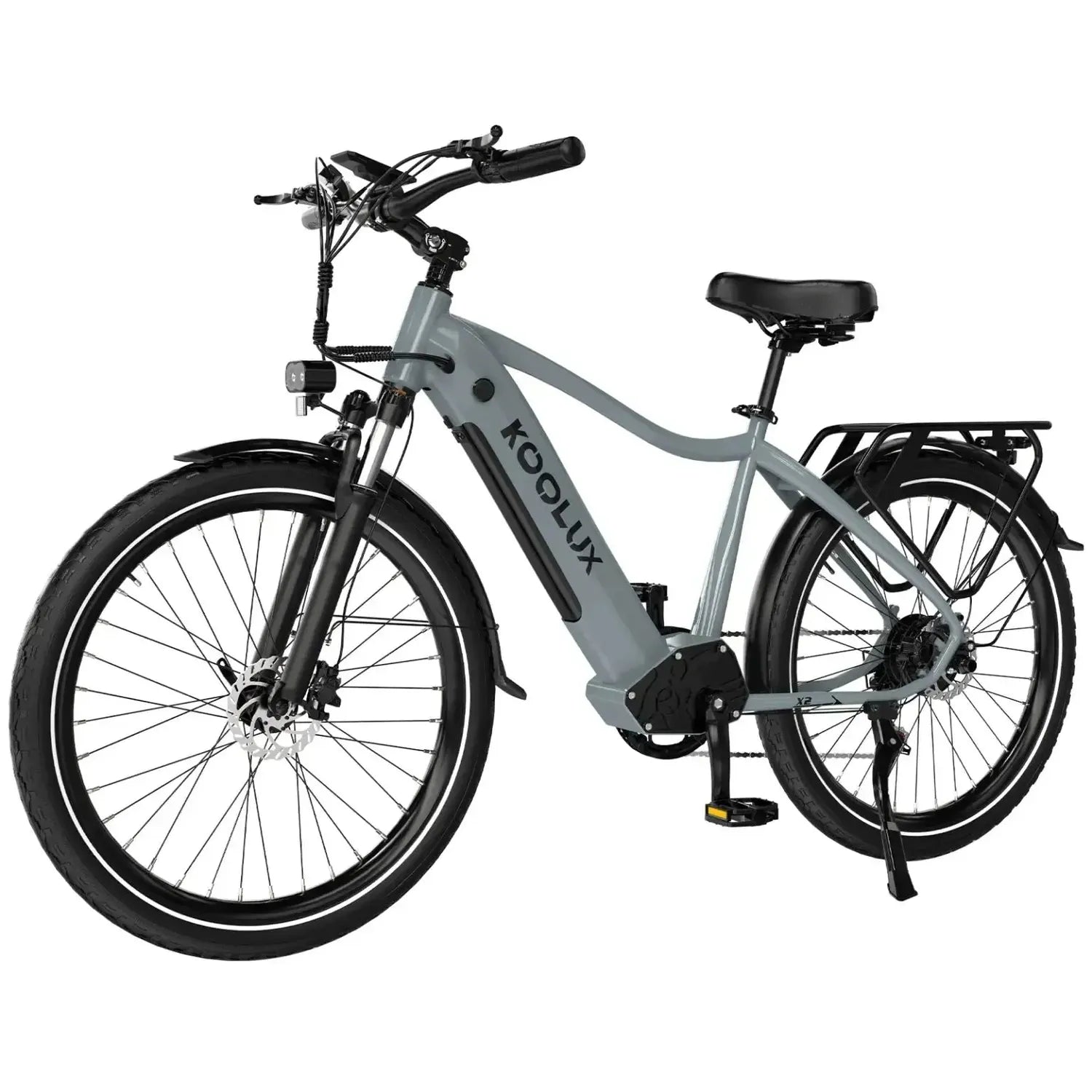 Koolux X3 Electric Bike Long Range Commuter with Suspension and Lights up to 45 Km/h