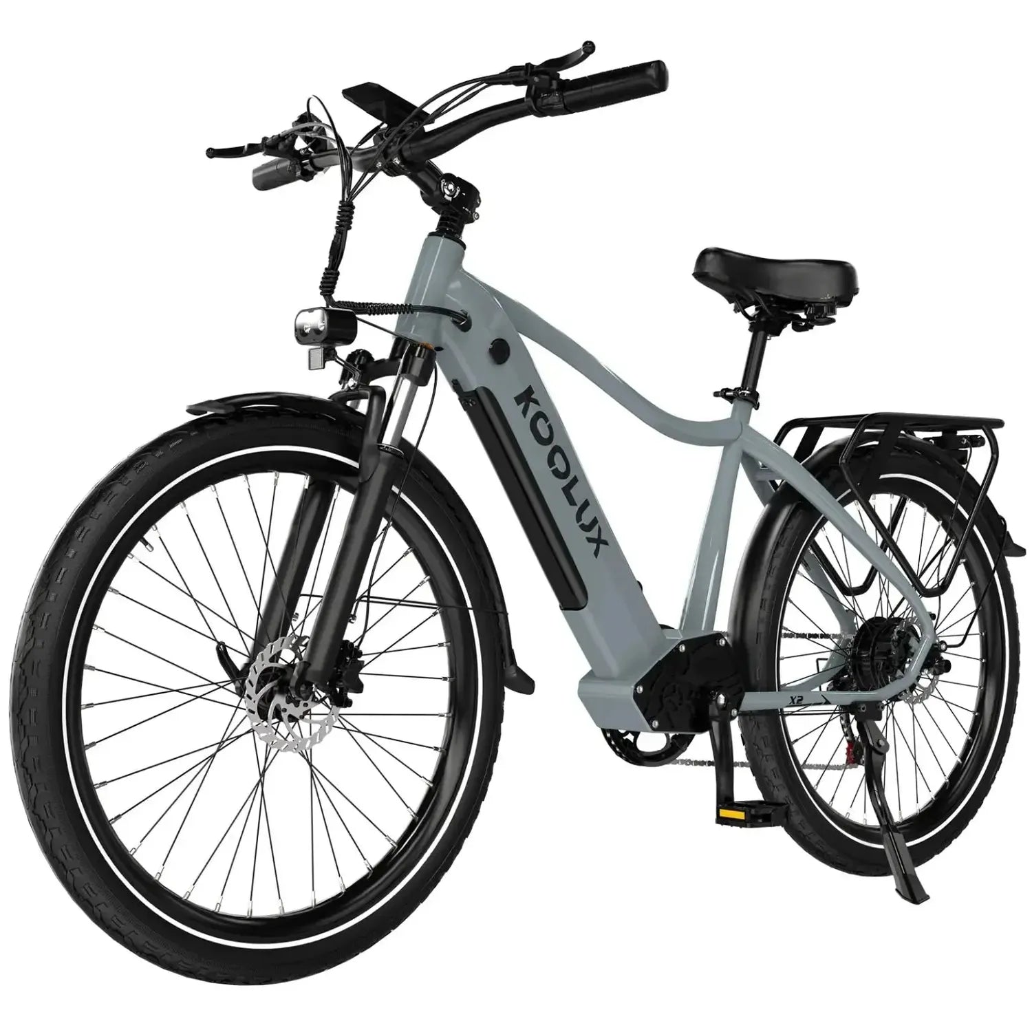 Koolux X3 Electric Bike Long Range Commuter with Suspension and Lights up to 45 Km/h