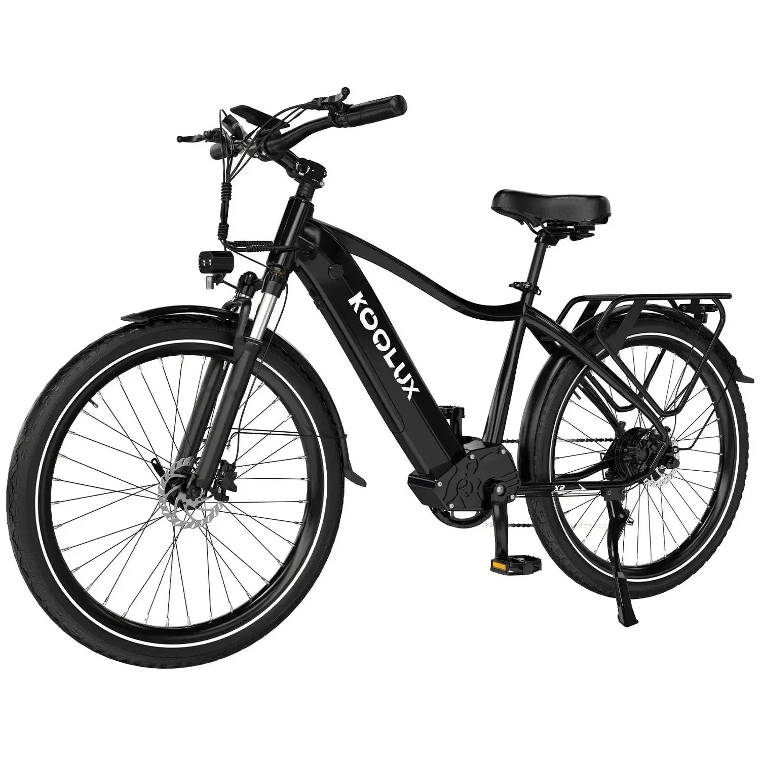 Koolux X3 Electric Bike Long Range Commuter with Suspension and Lights up to 45 Km/h