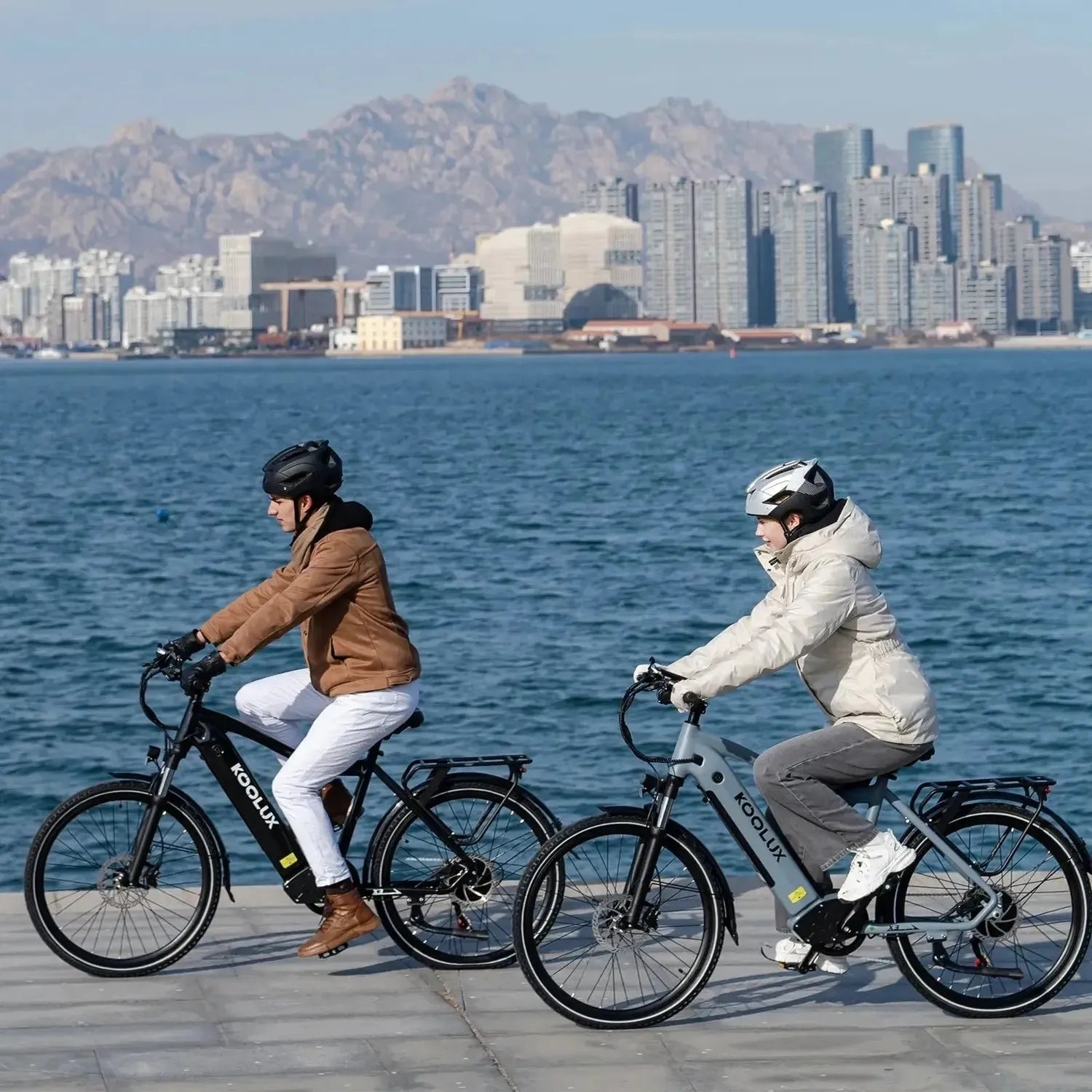 Koolux X3 Electric Bike Long Range Commuter with Suspension and Lights up to 45 Km/h