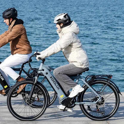 Koolux X3 Electric Bike Long Range Commuter with Suspension and Lights up to 45 Km/h