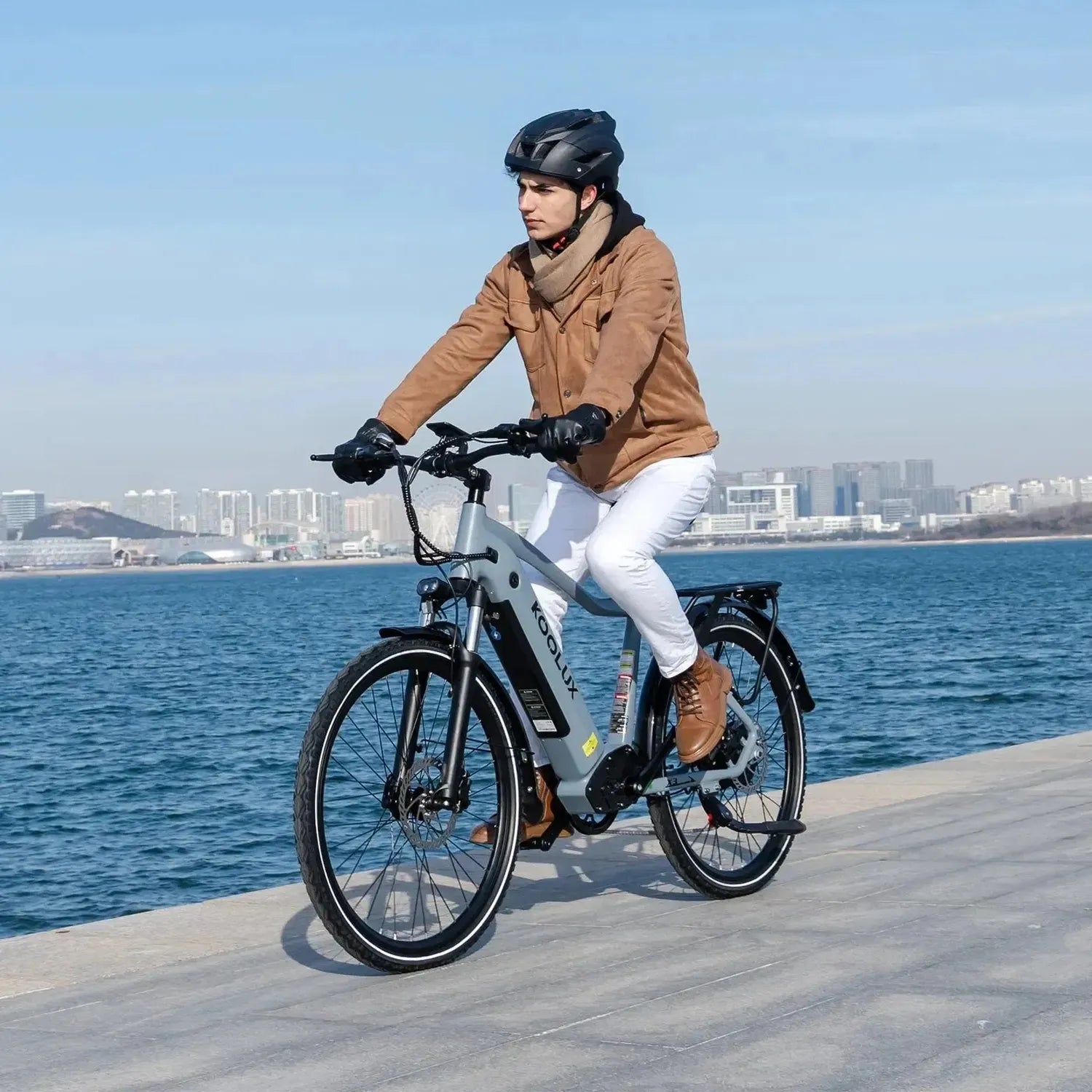 Koolux X3 Electric Bike Long Range Commuter with Suspension and Lights up to 45 Km/h