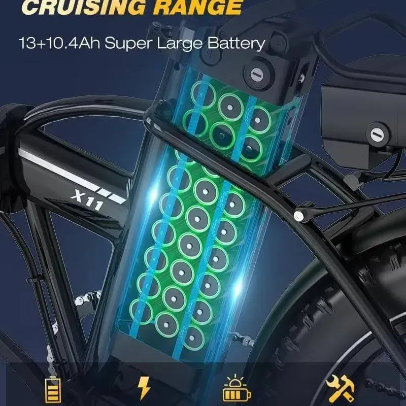 KOOLUX X9 Fat Tire Electric Bike