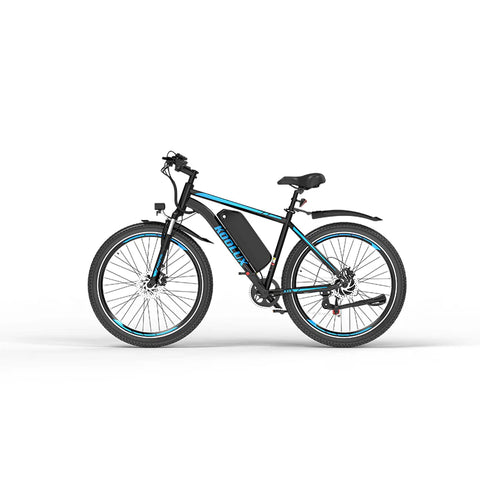 KOOLUX X15 Electric Mountain Bike – 750W Motor, Dual Battery (48V 15Ah + 10Ah), 25 km/h (15.5 mph) Top Speed, Up to 120 km (74 mi) Range, 27.5″ Fat Tires, Full Suspension