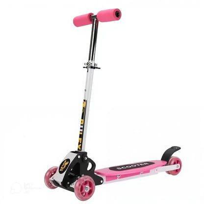 Kids 3 Wheel Balance Scooter Foldable Stable Ride for Ages 3 to 6