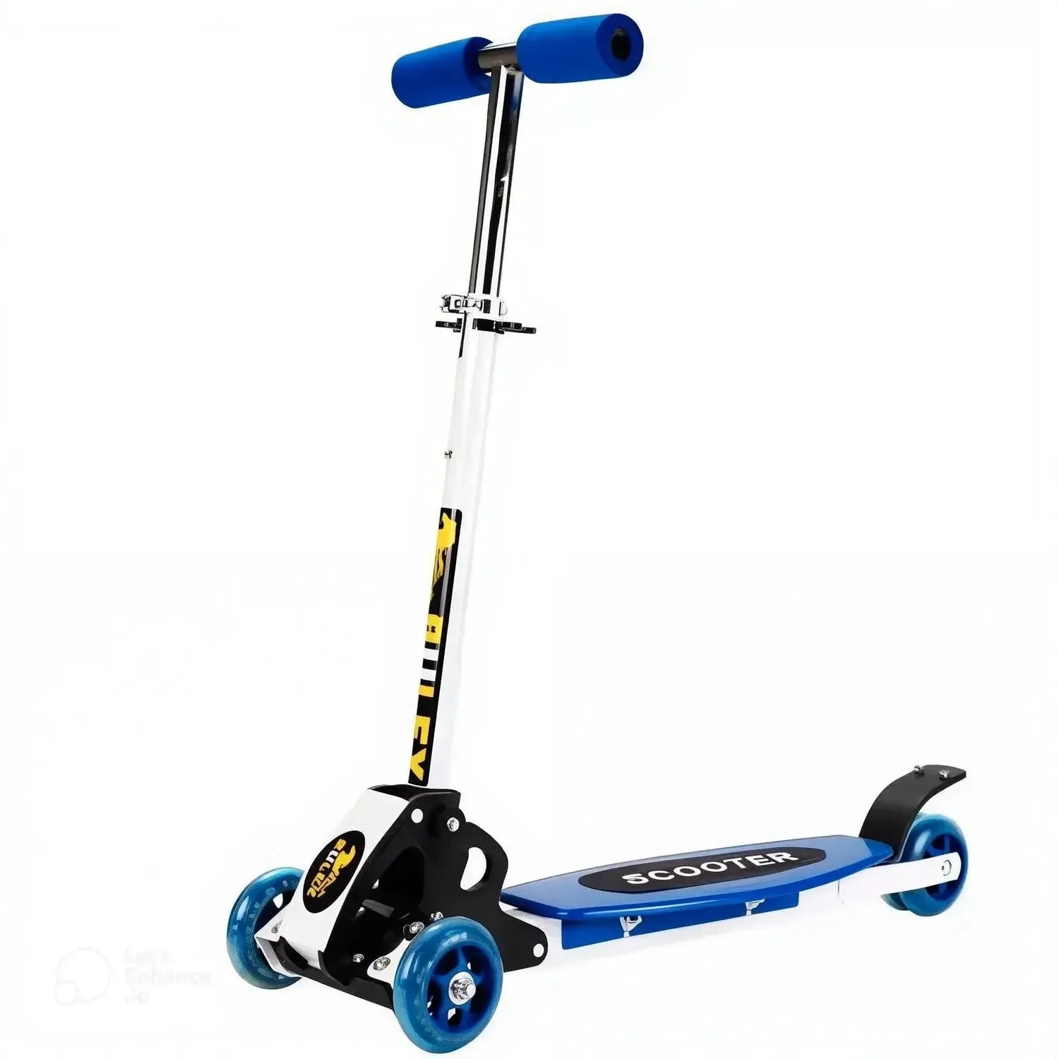 Kids 3 Wheel Balance Scooter Foldable Stable Ride for Ages 3 to 6