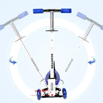 Kids 3-Wheel Balance Scooter