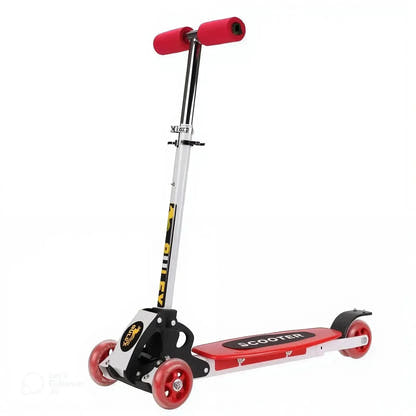 Kids 3 Wheel Balance Scooter Foldable Stable Ride for Ages 3 to 6