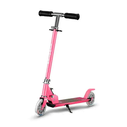 Kids Foldable Kick Scooter Lightweight 2 Wheel Ride for Ages 4 to 8
