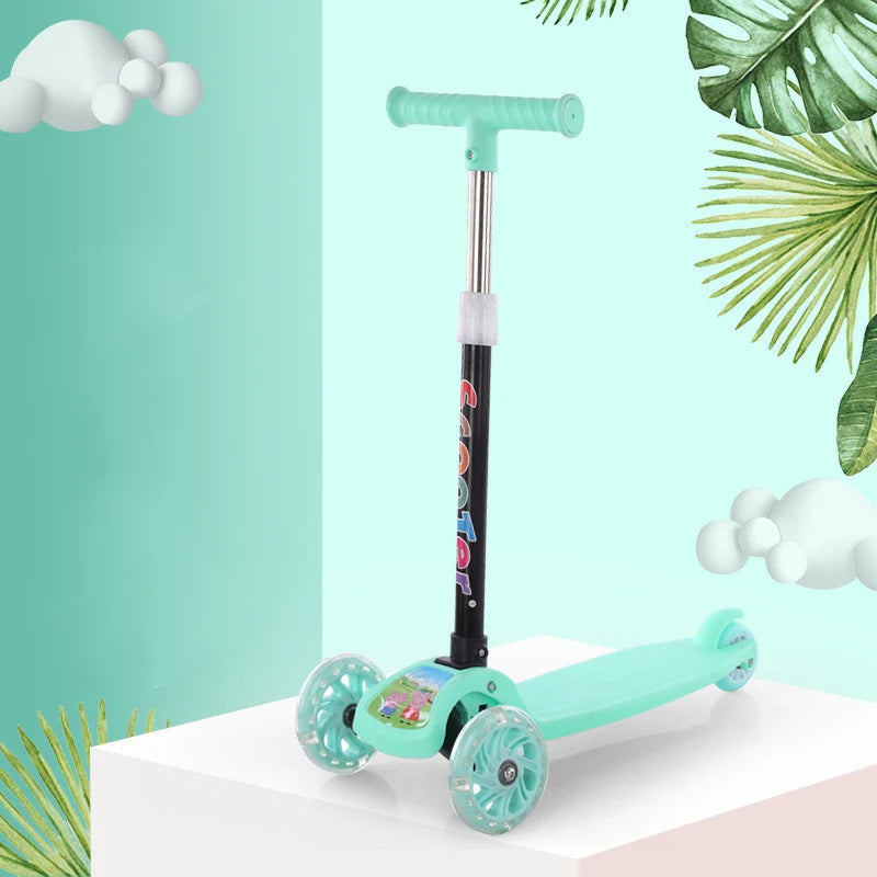 Kids Scooter & Ladybug Ride On Toy – Carbon Steel, Basket Options & Fun Colours