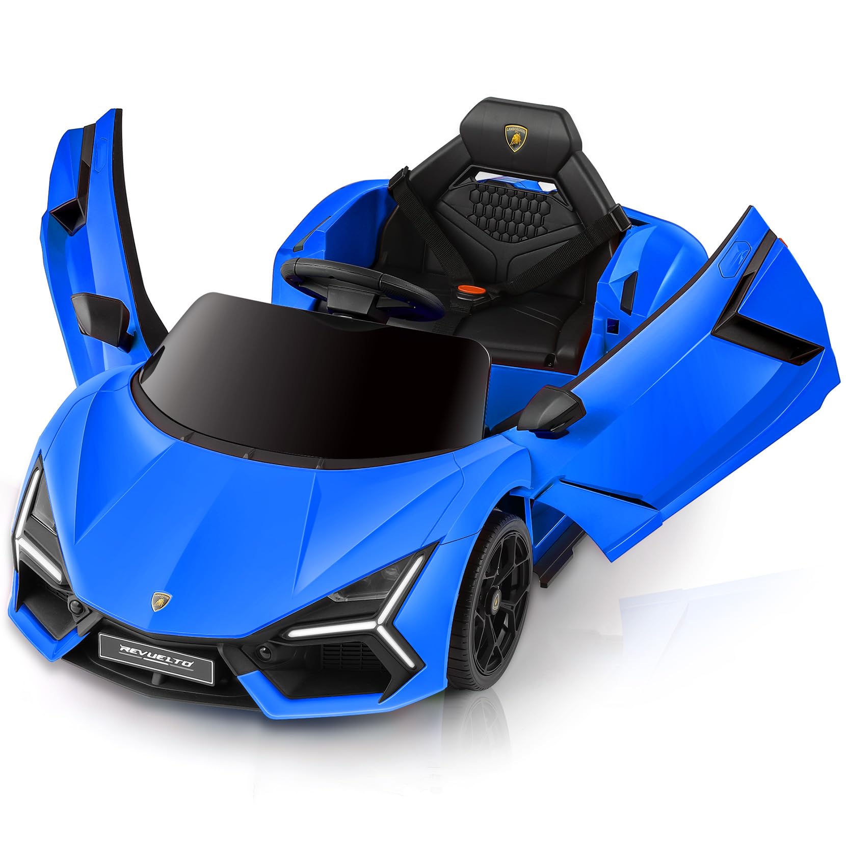 Lamborghini Kids Ride On Car 12V – Remote Control, Scissor Doors, Bluetooth & LED Lights