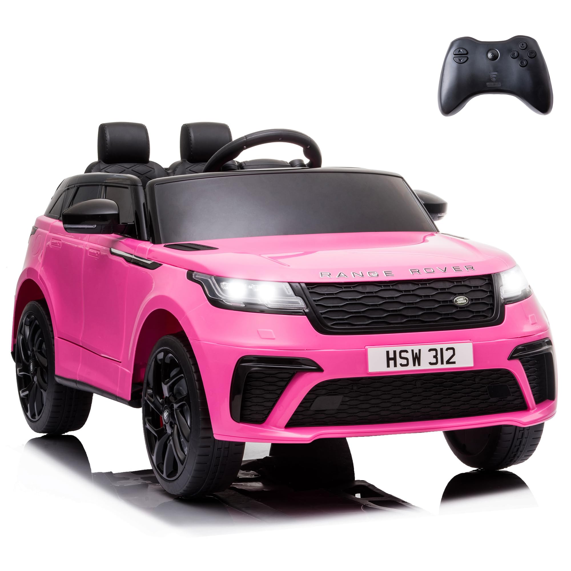 Land Rover Velar Kids Ride On Car 12V – Remote Control, Music, LED