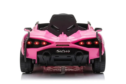 Licensed Lamborghini Sian 6V Kids Electric Ride-On Car with Remote, Opening Doors