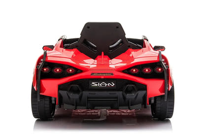 Licensed Lamborghini Sian 6V Kids Electric Ride-On Car with Remote, Opening Doors