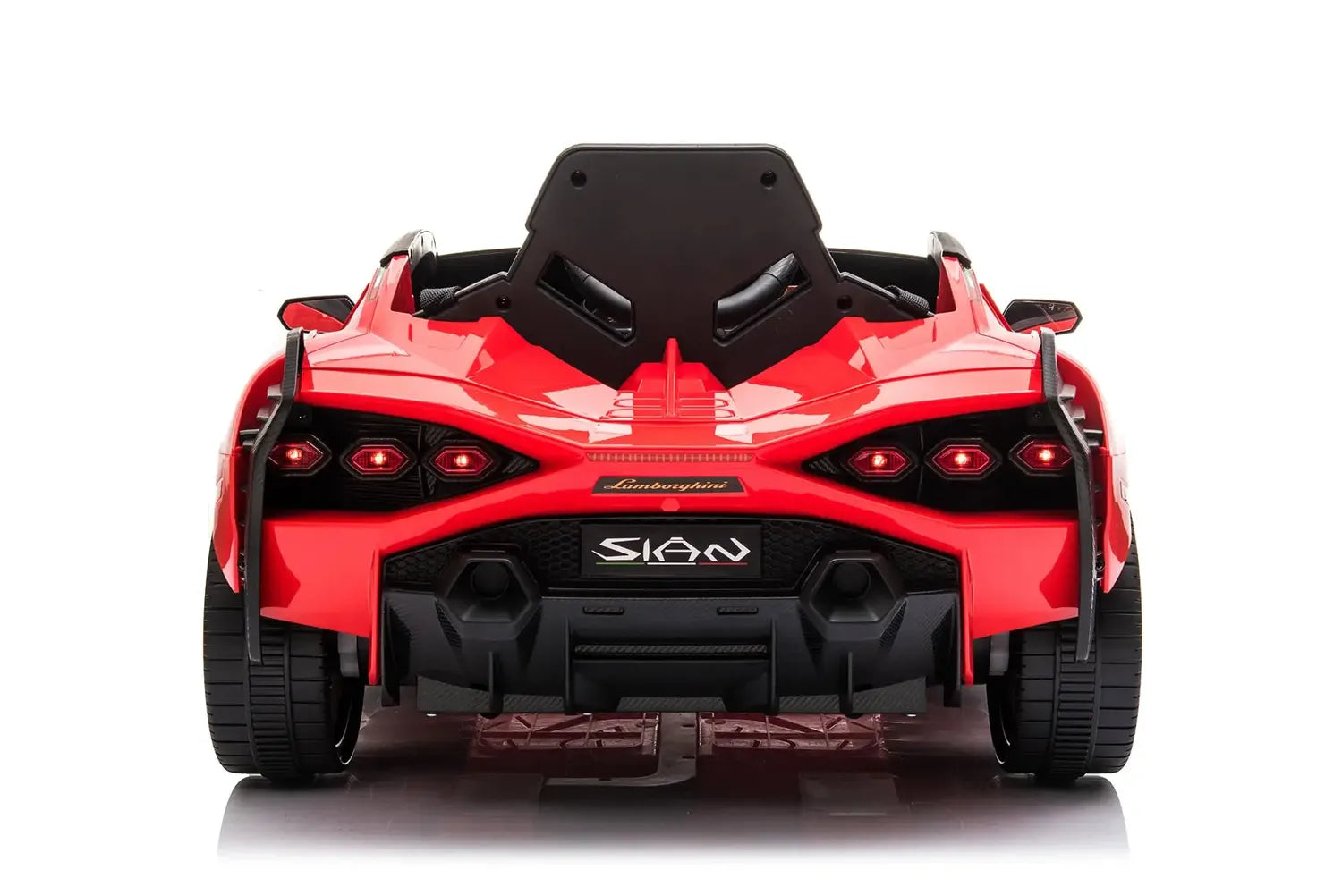 Licensed Lamborghini Sian 6V Kids Electric Ride-On Car with Remote, Opening Doors