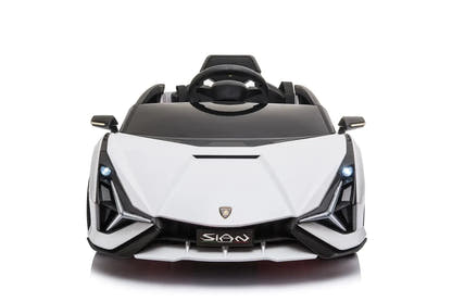 Licensed Lamborghini Sian 6V Kids Electric Ride-On Car with Remote, Opening Doors