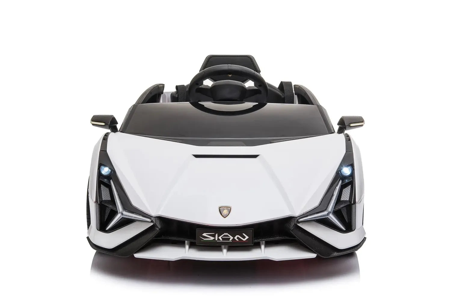 Licensed Lamborghini Sian 6V Kids Electric Ride-On Car with Remote, Opening Doors