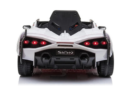 Licensed Lamborghini Sian 6V Kids Electric Ride-On Car with Remote, Opening Doors