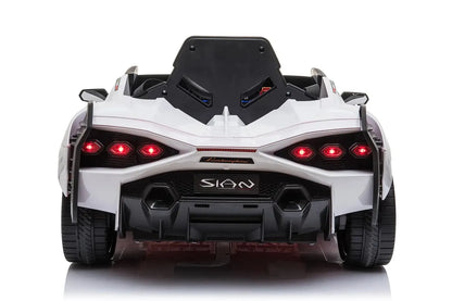 Licensed Lamborghini Sian 6V Kids Electric Ride-On Car with Remote, Opening Doors