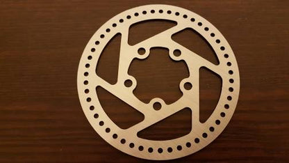 M365 Electric Scooter Disc Brake Plate – Silver Replacement Brake Rotor