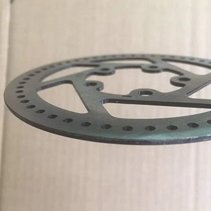 M365 Electric Scooter Disc Brake Plate – Silver Replacement Brake Rotor