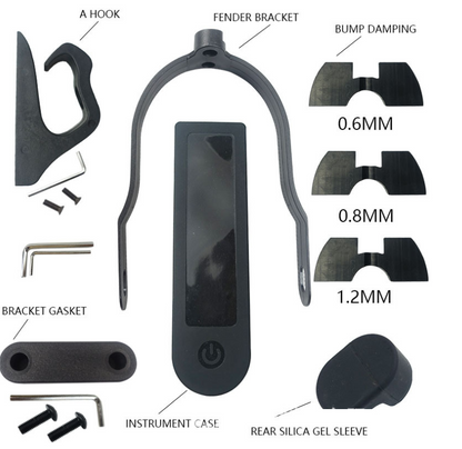 M365 Scooter Accessories Set – Stand, Hooks, Dampers & Silicone Covers