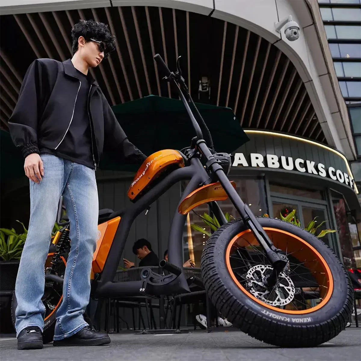 Mangosteen FT02 EEC Chopper Electric Bike