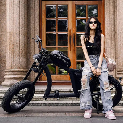 Mangosteen FT02 EEC Chopper Electric Bike