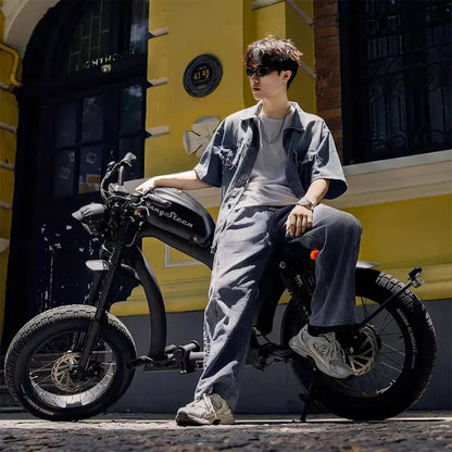 Mangosteen FT02 EEC Chopper Electric Bike