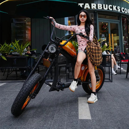 Mangosteen FT02 EEC Chopper Electric Bike