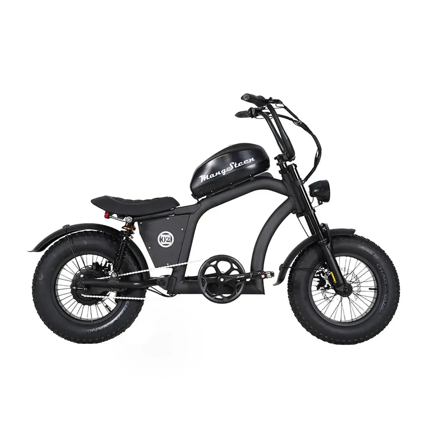 Mangosteen FT02 Mini Electric Bike Fat Tyre Long Range with LCD up to 50 Km/h