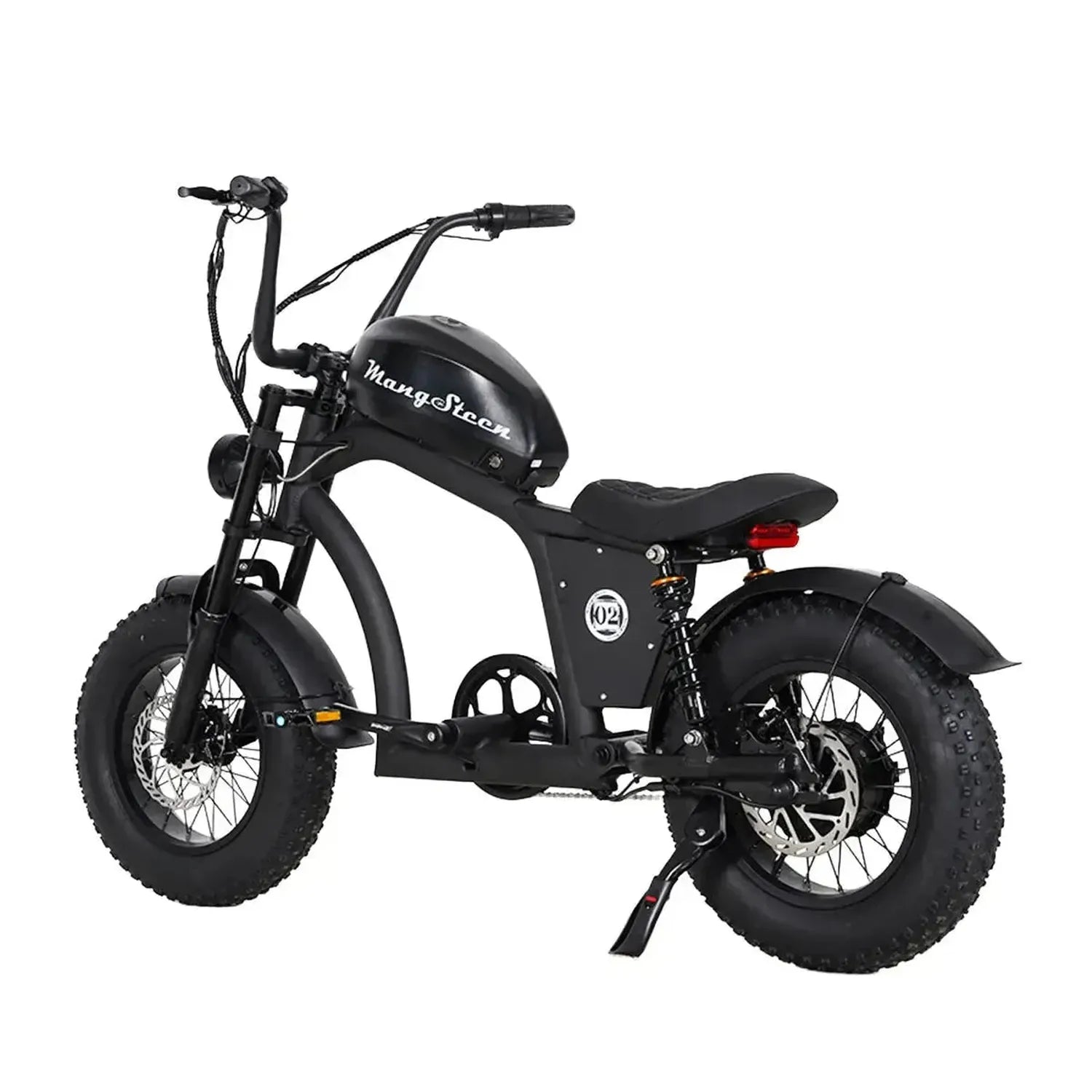 Mangosteen FT02 Mini Electric Bike Fat Tyre Long Range with LCD up to 50 Km/h