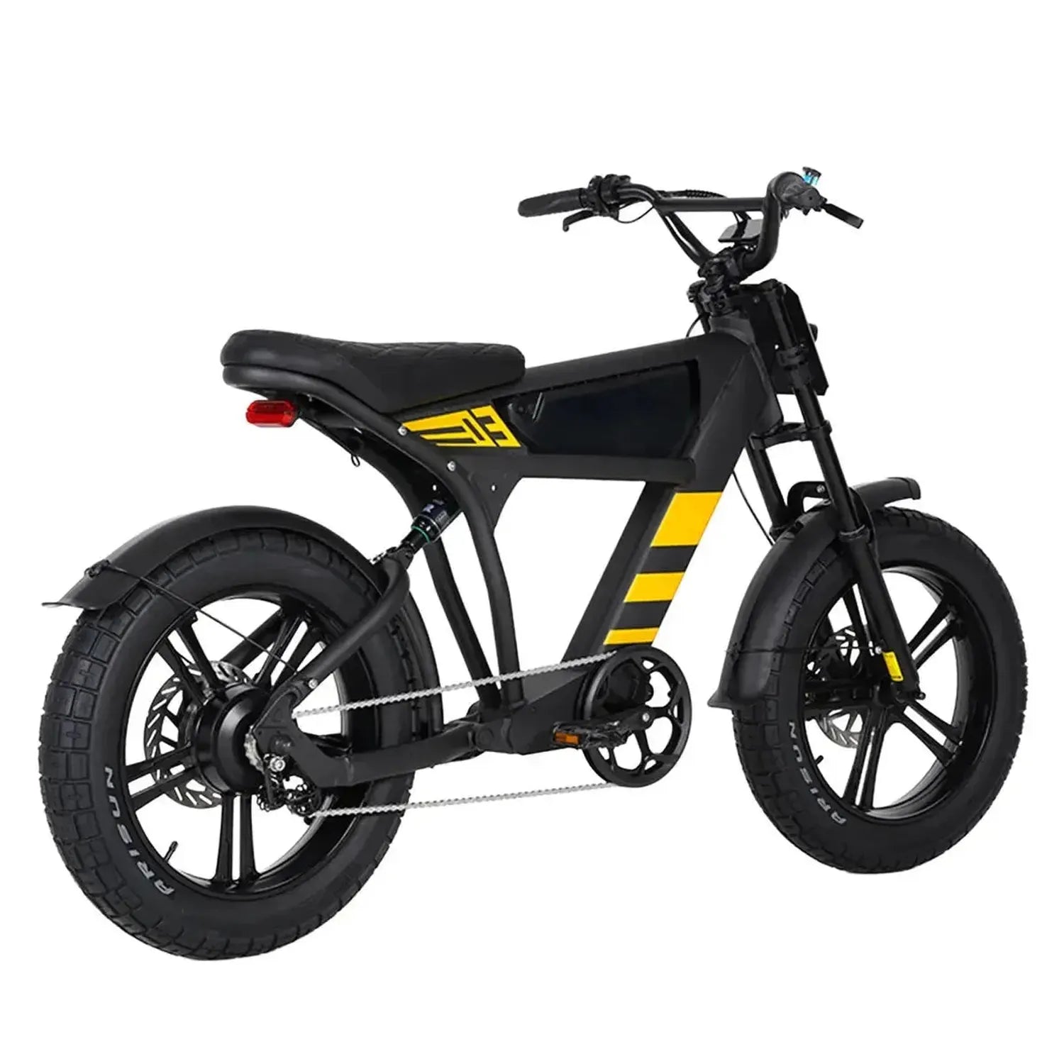 Mangosteen FT03 Electric Bike Fat Tyre Long Range with Hydraulic Brakes up to 50 Km/h