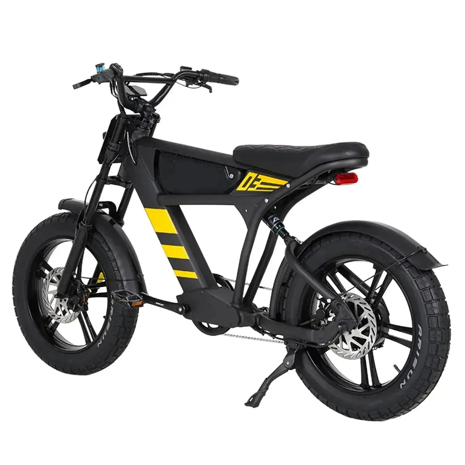 Mangosteen FT03 Electric Bike Fat Tyre Long Range with Hydraulic Brakes up to 50 Km/h