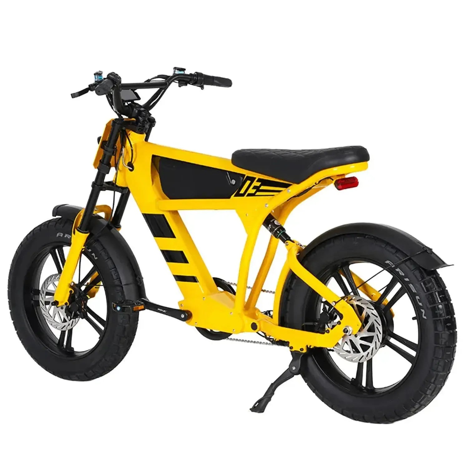 Mangosteen FT03 Electric Bike Fat Tyre Long Range with Hydraulic Brakes up to 50 Km/h