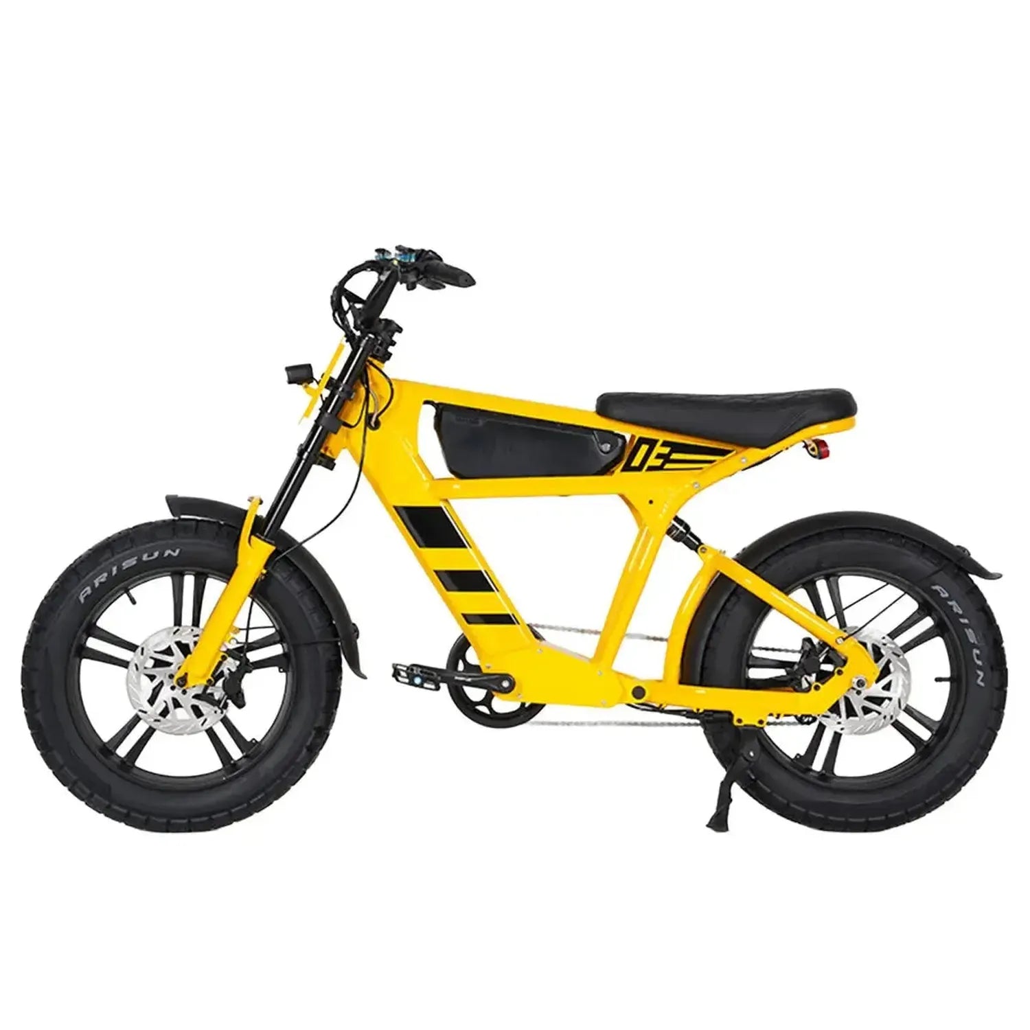 Mangosteen FT03 Electric Bike Fat Tyre Long Range with Hydraulic Brakes up to 50 Km/h