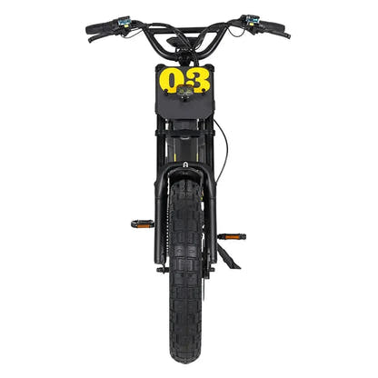 Mangosteen FT03 Electric Bike Fat Tyre Long Range with Hydraulic Brakes up to 50 Km/h