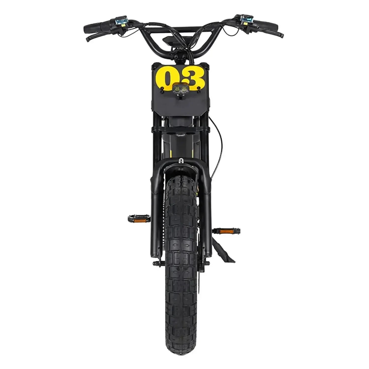 Mangosteen FT03 Electric Bike Fat Tyre Long Range with Hydraulic Brakes up to 50 Km/h