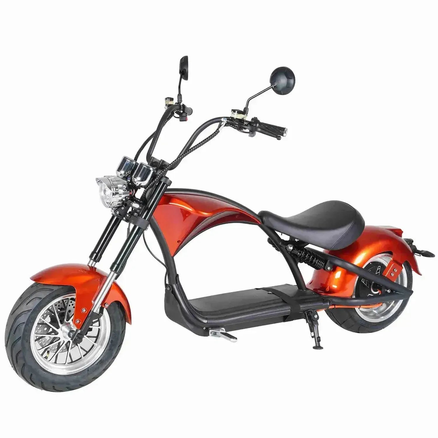 Mangosteen M1P Electric Bike Chopper Style Fat Tyre Cruiser up to 65 Km/h
