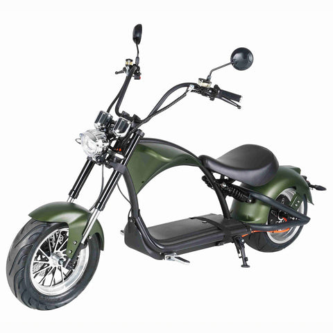 Mangosteen M1P Electric Scooter – 2000W Motor, 60V 20Ah Battery, Up to 90 km (56 mi) Range, 45 km/h (28 mph) Top Speed - Latest 2025 Model – Official Release