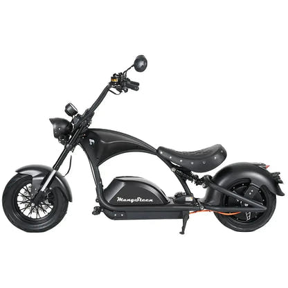 Mangosteen M1PS Knight Electric Bike Chopper Style Fat Tyre Cruiser up to 80 Km/h
