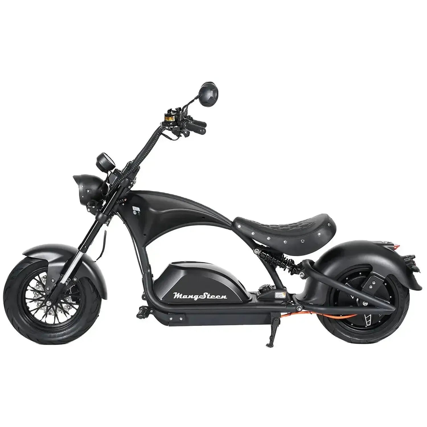 Mangosteen M1PS Knight Electric Bike Chopper Style Fat Tyre Cruiser up to 80 Km/h